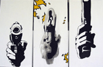 Bang Cowboy Triptych